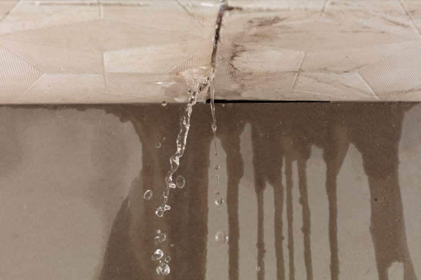Professional Burst Pipe Cleanup technician working in Newark, OH